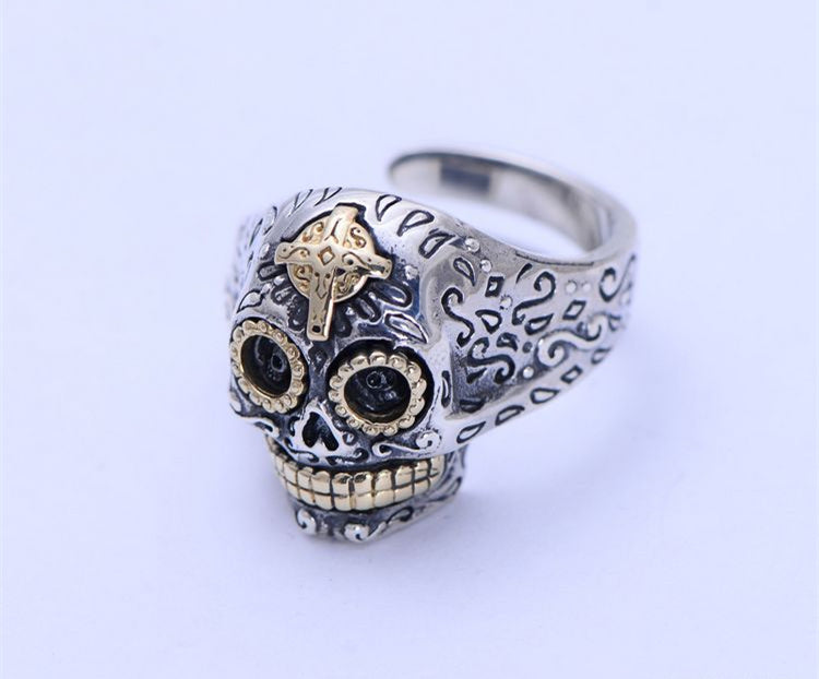 Bague Homme Steampunk - Skeleton