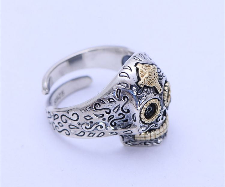 Bague Homme Steampunk - Skeleton