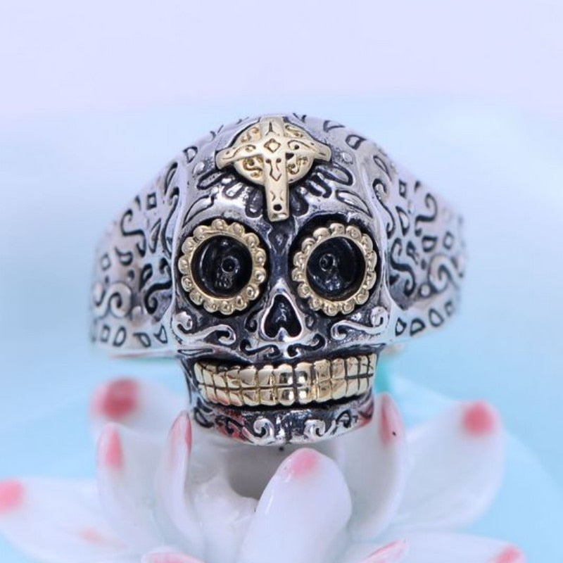 Bague Homme Steampunk - Skeleton