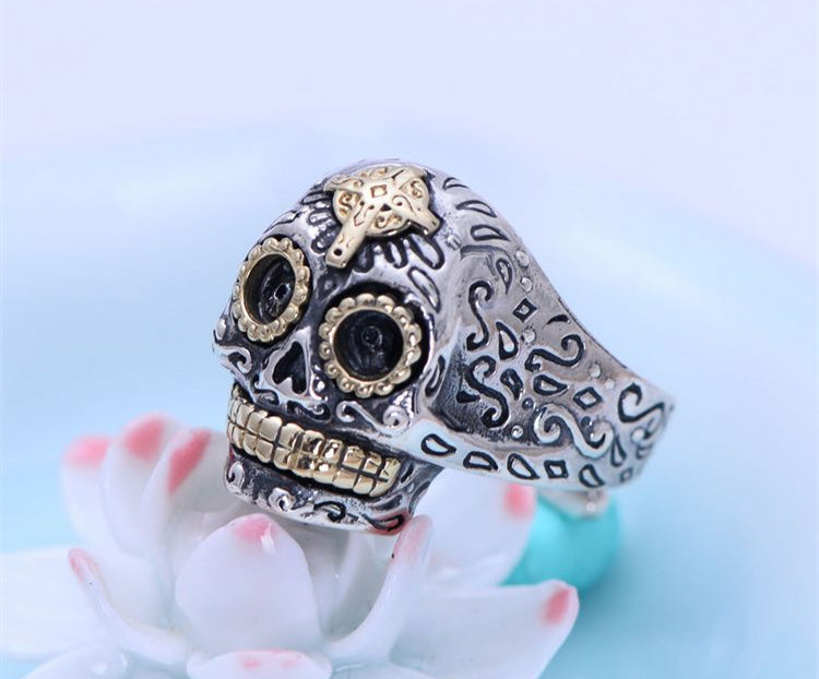 Bague Homme Steampunk - Skeleton