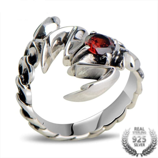 Bague Scorpion d' Argent