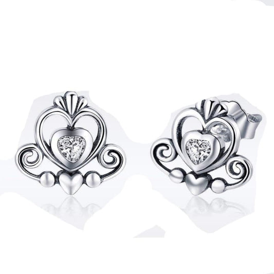 Boucles Steampunk - Couronne d' Argent