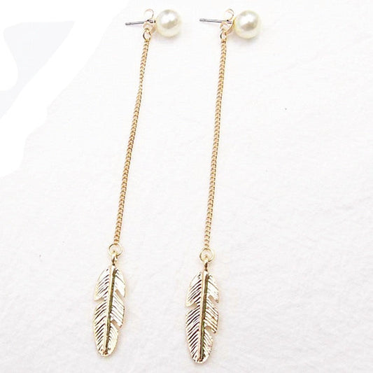 Boucles Steampunk - Plumes d' Or