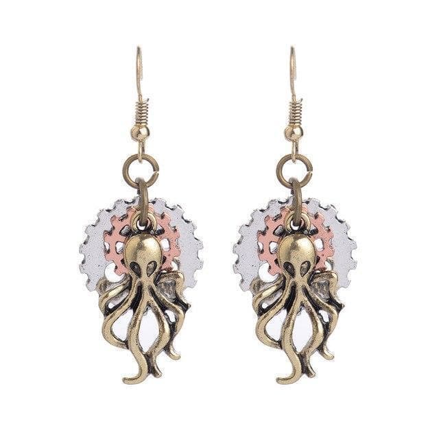 Boucles Steampunk - Pieuvres-Passion Steampunk