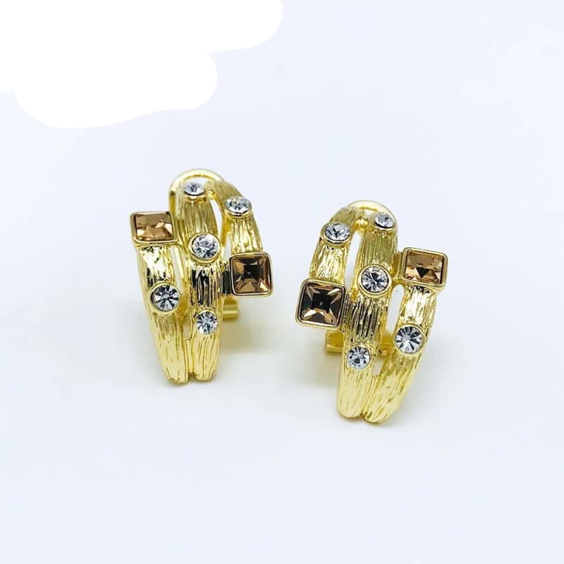 Boucles Steampunk - Strass & Bright