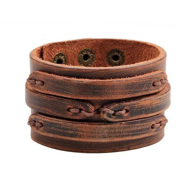 Bracelet Steampunk - Marron