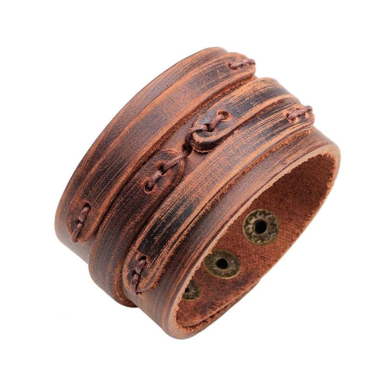 Bracelet Steampunk - Marron