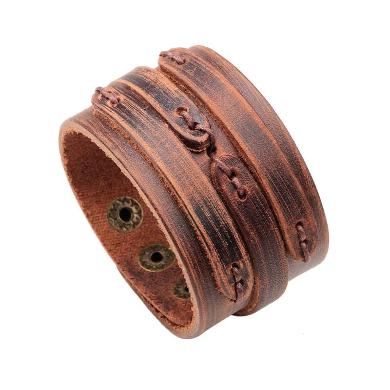 Bracelet Steampunk - Marron