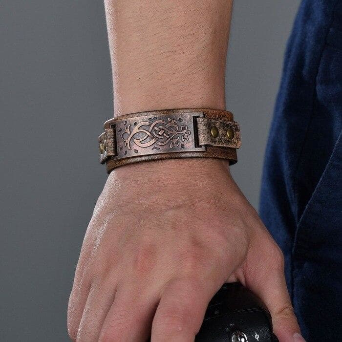 Bracelet Celtique - Homme Steampunk