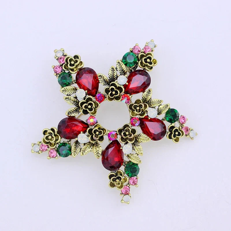 Broche Bijoux - Etoile Rétro