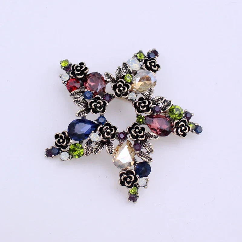 Broche Bijoux - Etoile Rétro