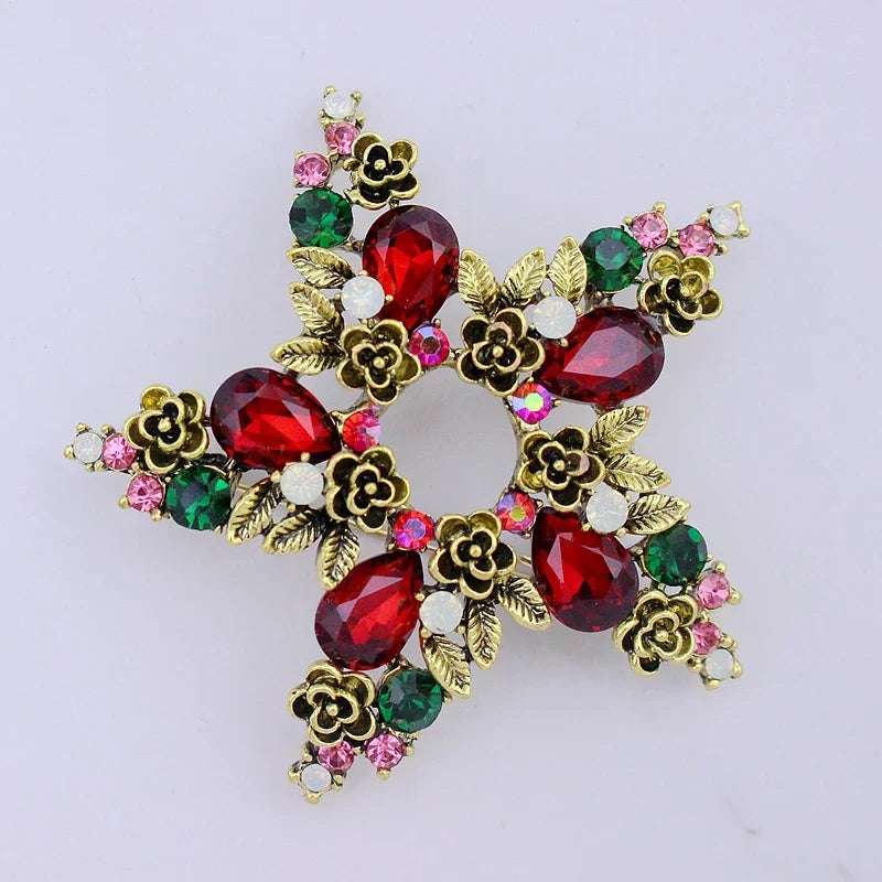 Broche Bijoux - Etoile Rétro