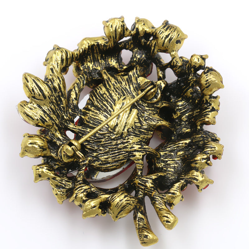 Broche Fantaisie Femme - Cristal Vintage