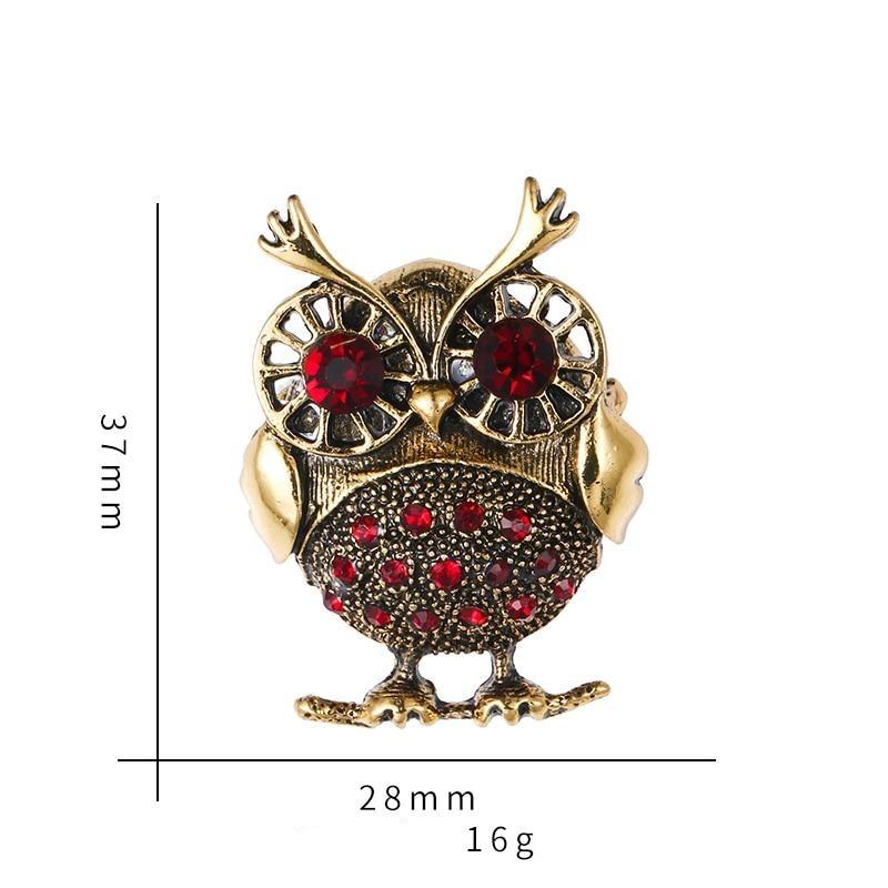 Broche Hibou - P'tit Bout Mécanique