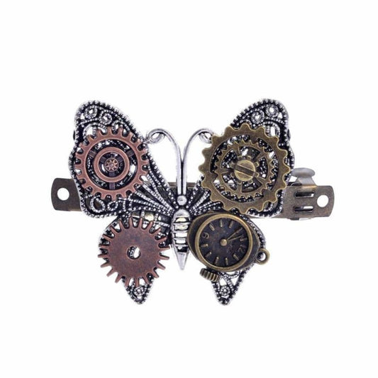 Broche Steampunk - Papillon