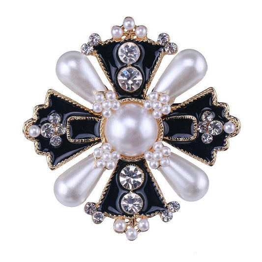 Broche Steampunk - Perle Vintage-Passion Steampunk