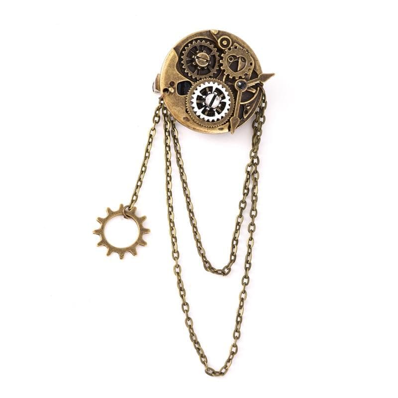 Broche Steampunk - Watch Case