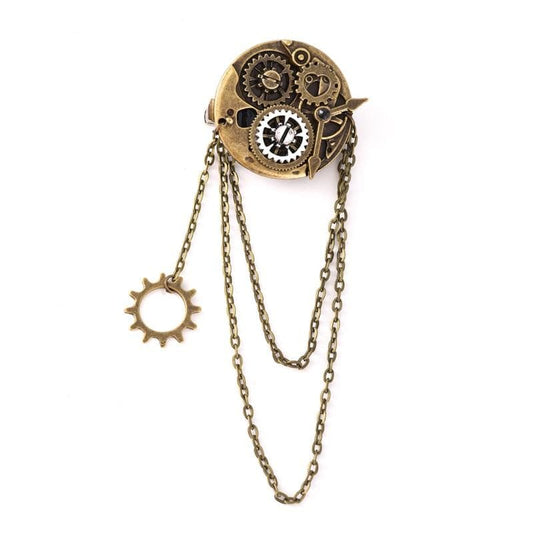 Broche Steampunk - Watch Case