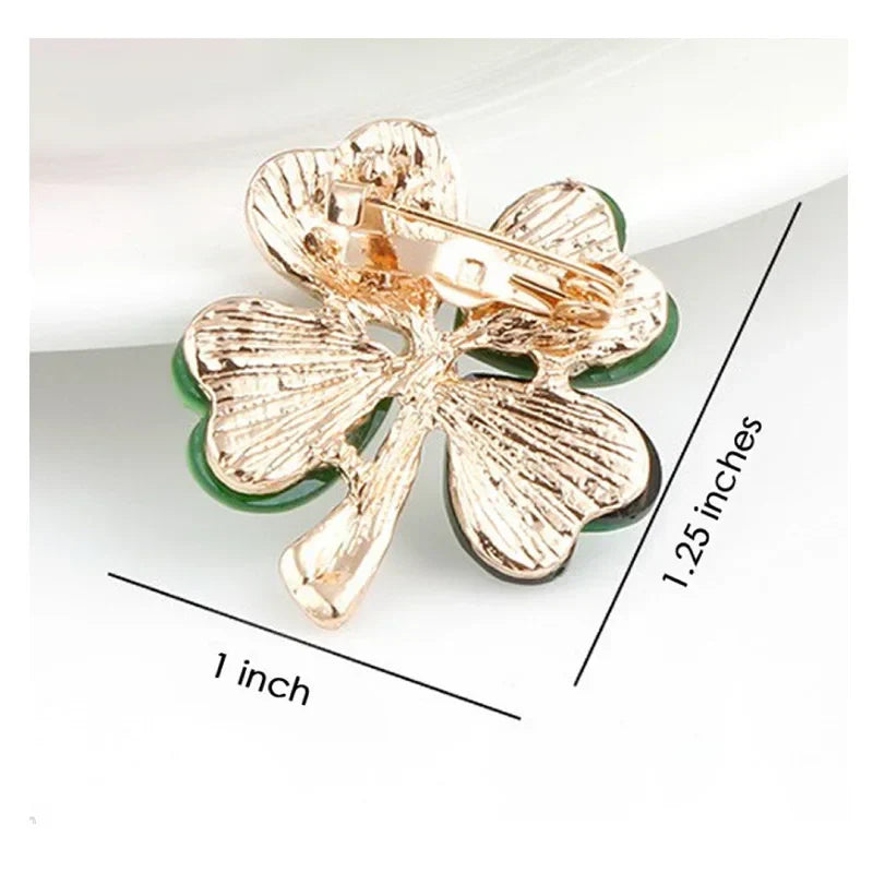 Broche - Trefle 4 Feuilles