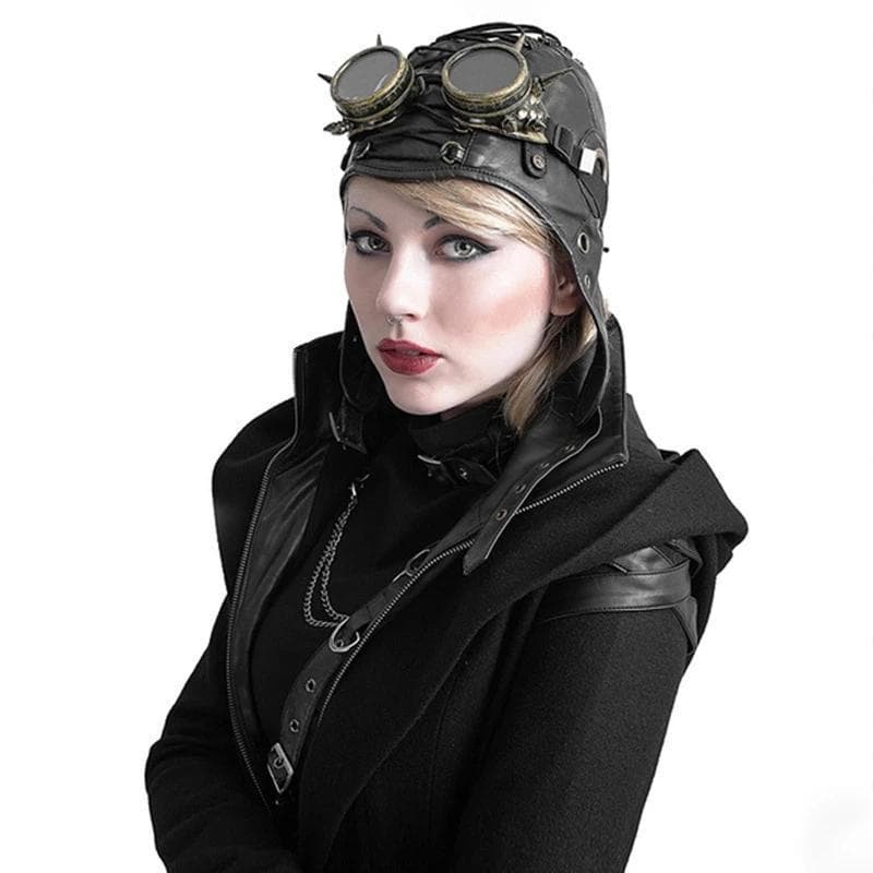 Chapeau Steampunk - Aviateur-Passion Steampunk