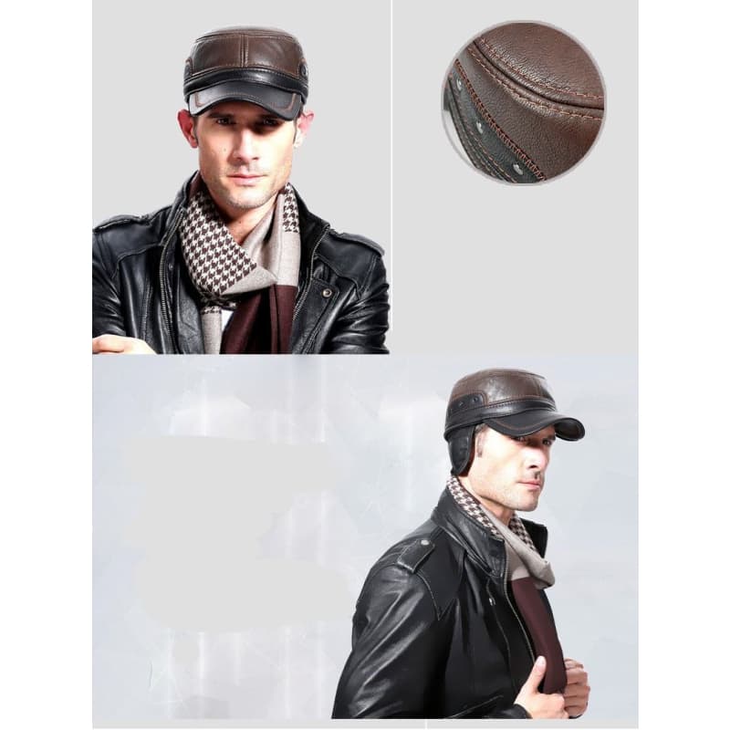 Casquette Steampunk - Aviateur