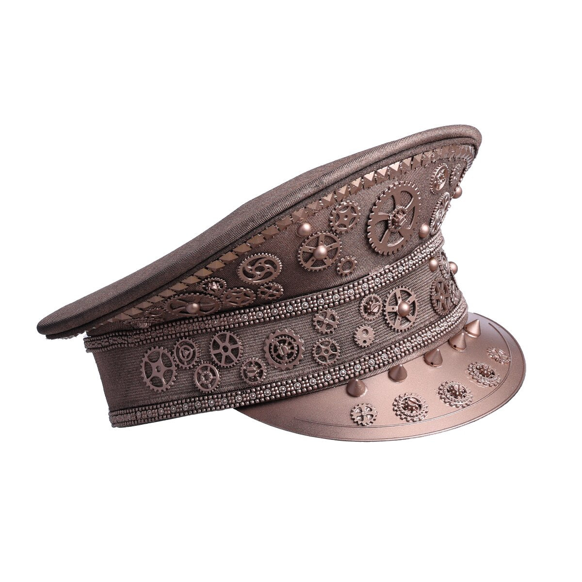 Casquette Steampunk - Style Militaire