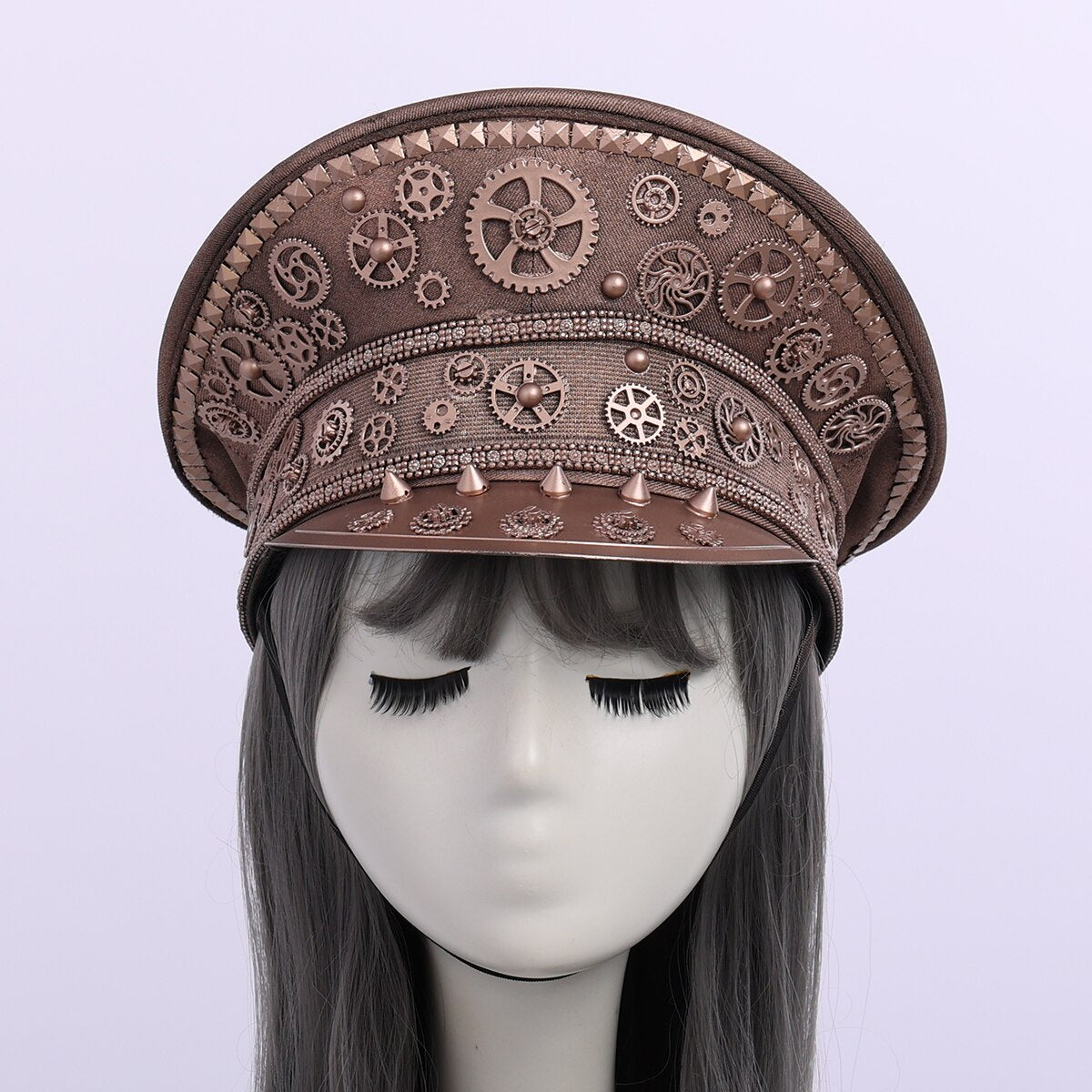 Casquette Steampunk - Style Militaire