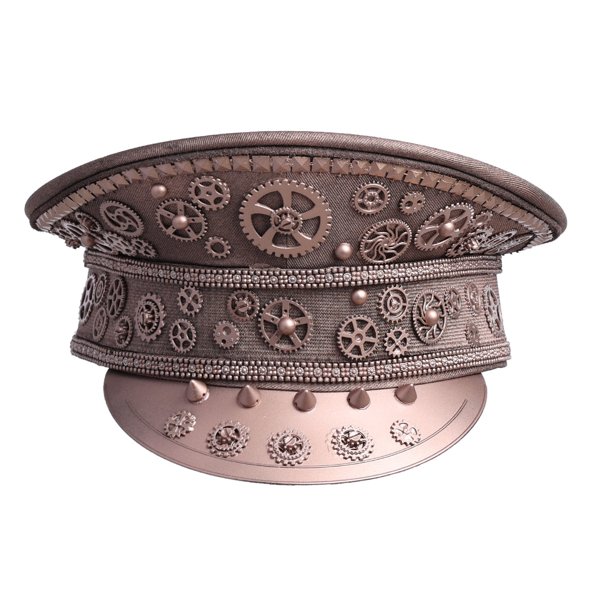 Casquette Steampunk - Style Militaire