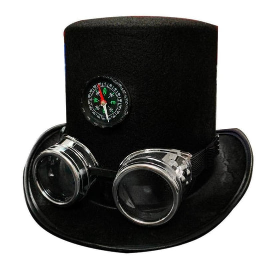 Chapeau Haut de Forme avec Lunette - Brendan Doyle-Passion Steampunk