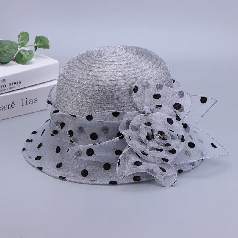 Chapeau de Soleil Vintage Femme - Garden Party-Passion Steampunk