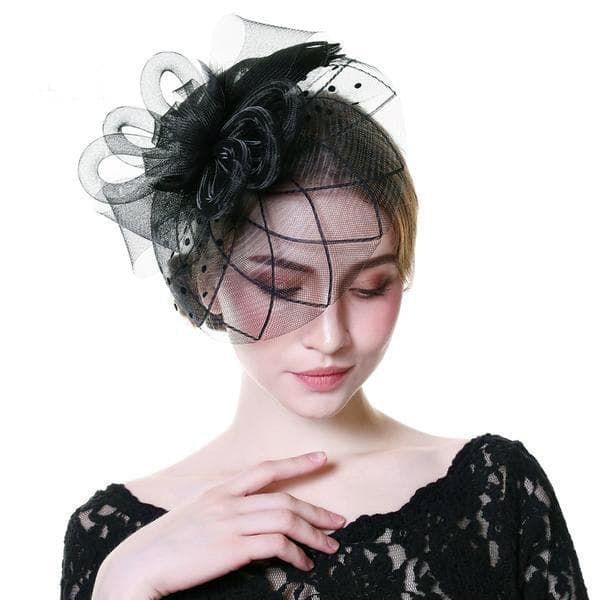 Chapeau Fascinateur Victorien Élégant pour Femmes