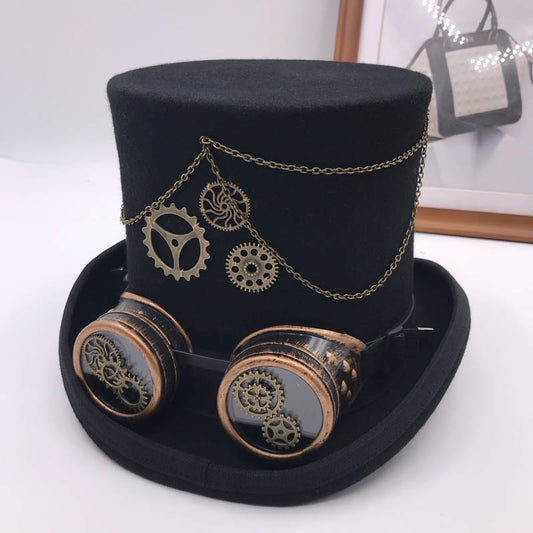 Chapeau Haut de Forme Homme - Steampunk Style