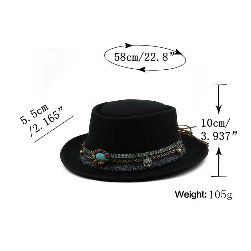 Chapeau Stylisé - Fedora Steampunk