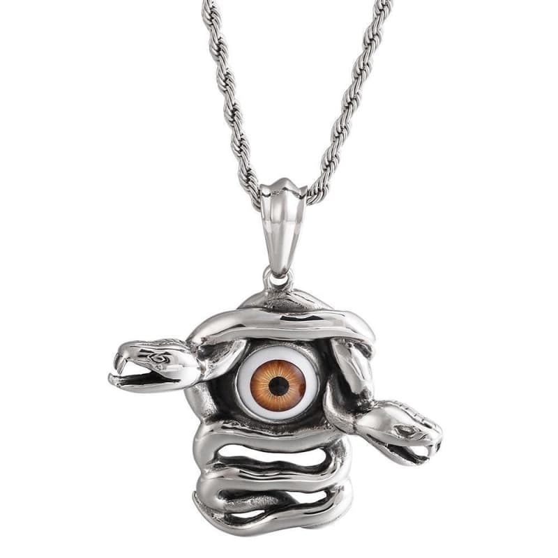 Collier Steampunk – Mauvais Oeil-Passion Steampunk