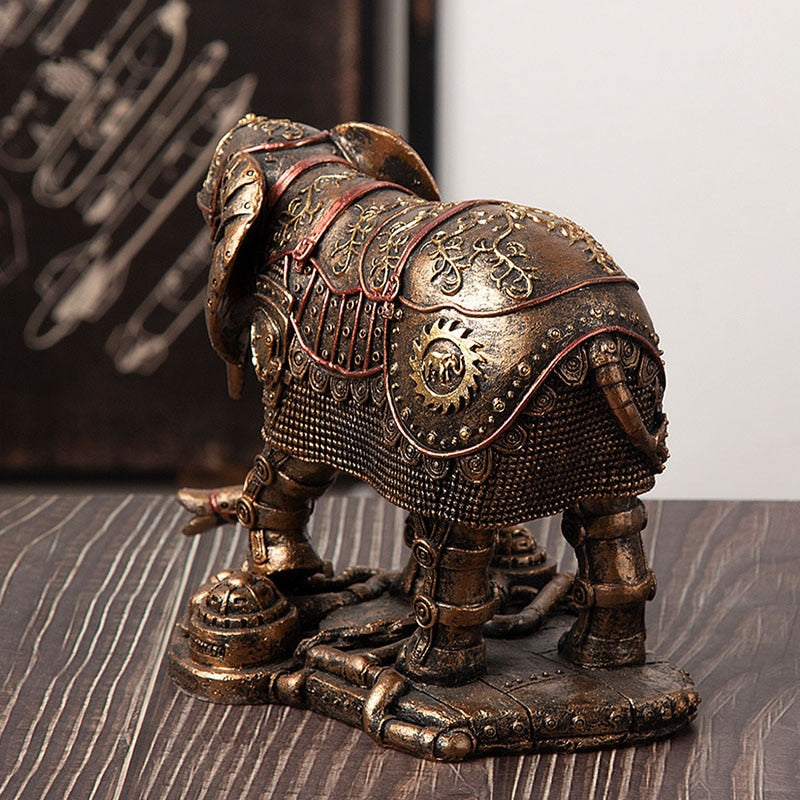 Décoration Steampunk - Eléphant Mécanique-Passion Steampunk