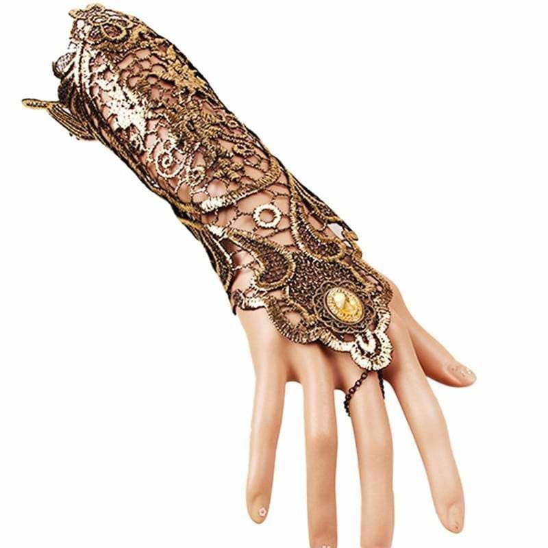 Gant Long Dentelle - Style Victorien-Passion Steampunk