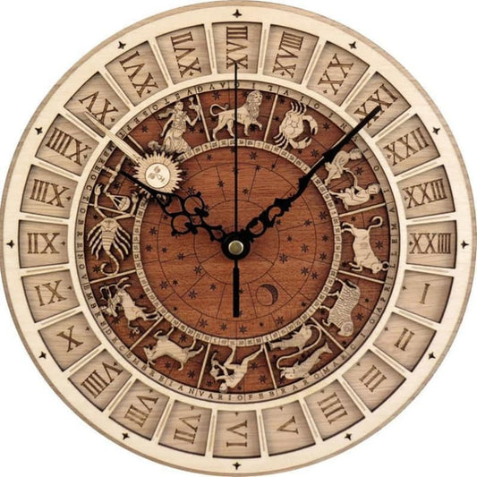 Horloge Astrologique Vintage