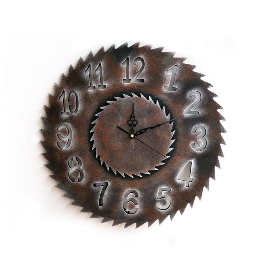 Horloge Steampunk - Lame de Scie