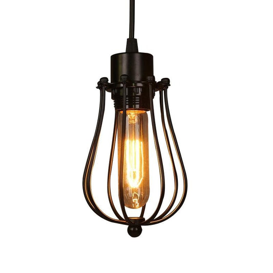 Lampe Industrielle Suspension - Edison-Passion Steampunk
