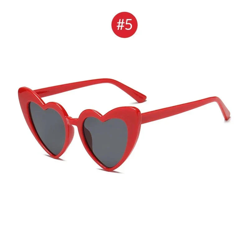 Lunettes de Soleil en Forme de Coeur - Heartness