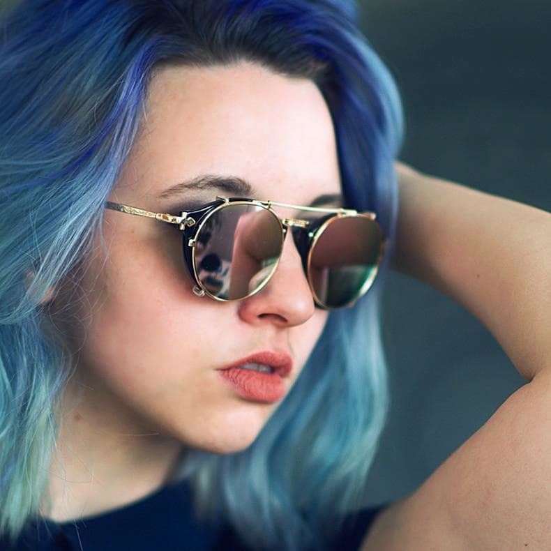 Lunettes Steampunk - Clamshell-Passion Steampunk
