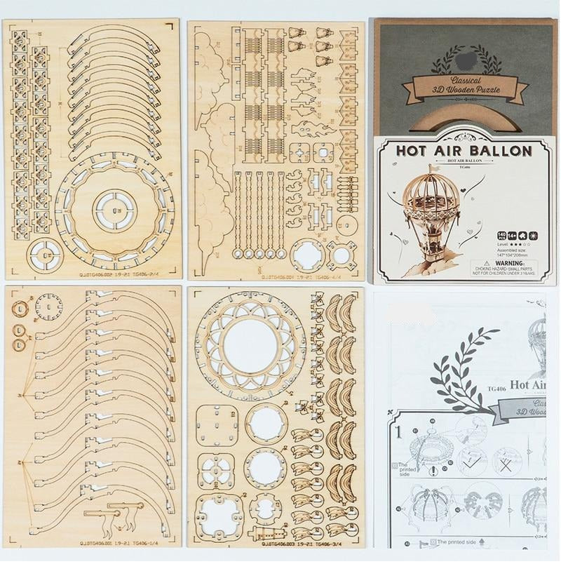 Maquette Montgolfière Steampunk DIY-Passion Steampunk