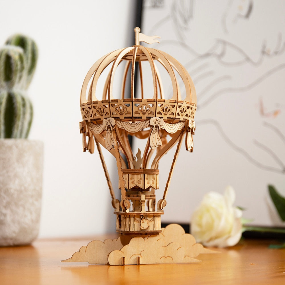 Maquette Montgolfière Steampunk DIY-Passion Steampunk