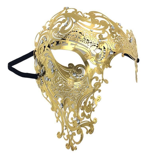 Masque Demi Visage Vénitien - Sérénissime-Passion Steampunk