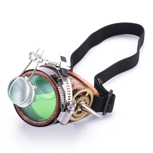 Accessoire Steampunk - Monocle avec Loupes