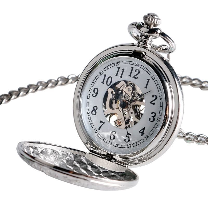 Montre a Gousset Argent - Dandy Steampunk