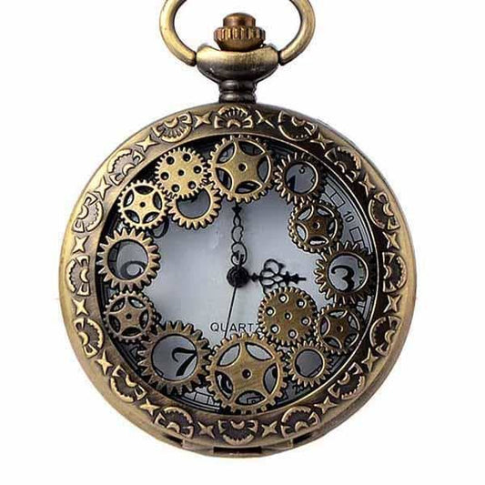 Montre Engrenage à Gousset Steampunk