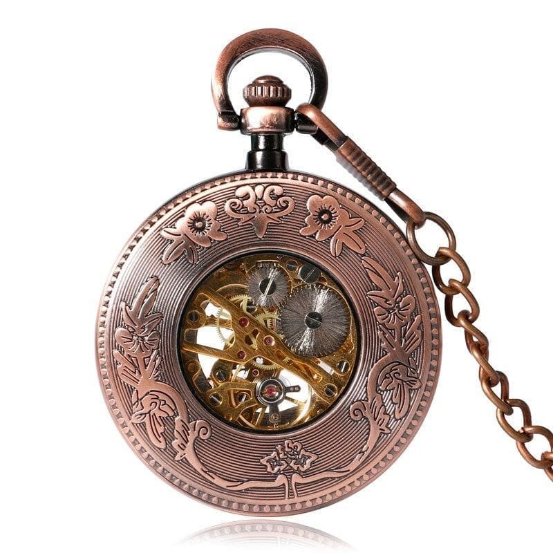 Montre a Gousset Mécanisme Apparent - Phileas Fogg