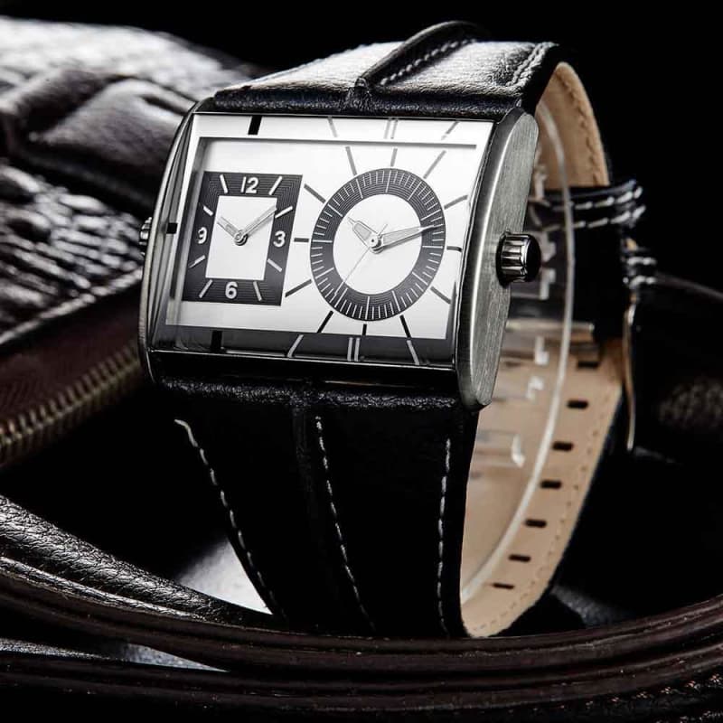 Montre Bracelet Cuir Homme - DieselPunk