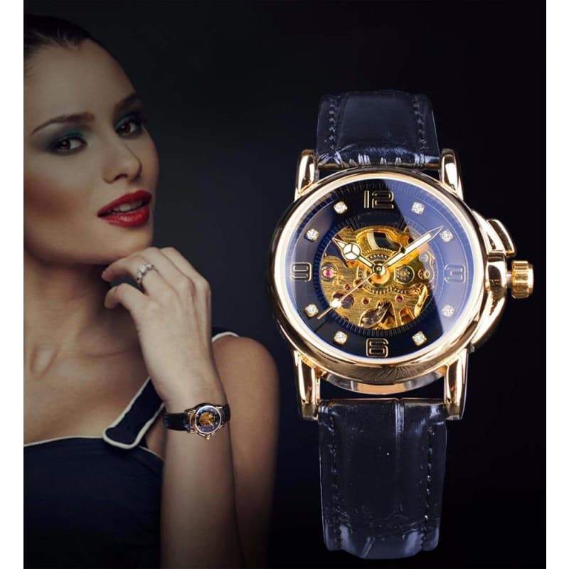 Montre Squelette - Sexy Lady-Passion Steampunk